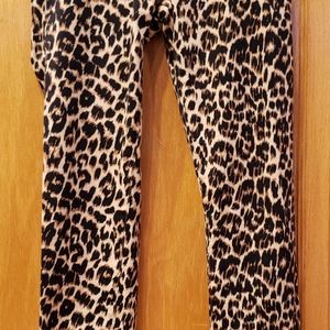 Juicy Couture Leopard Skinny Pants - Size 27